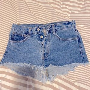 Brandy Melville Denim High Waisted short